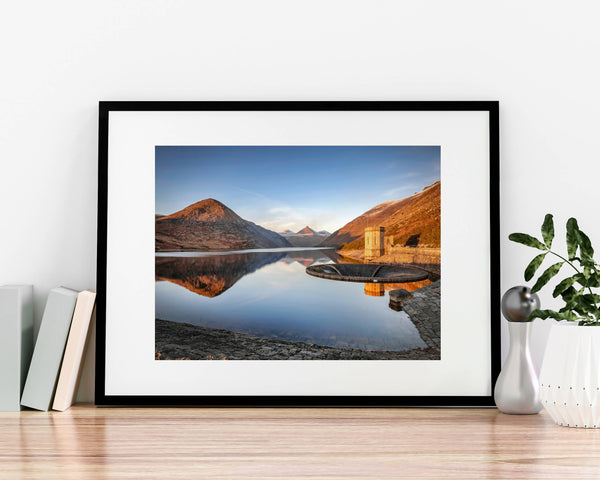The Silent Valley A4 Mounted Print