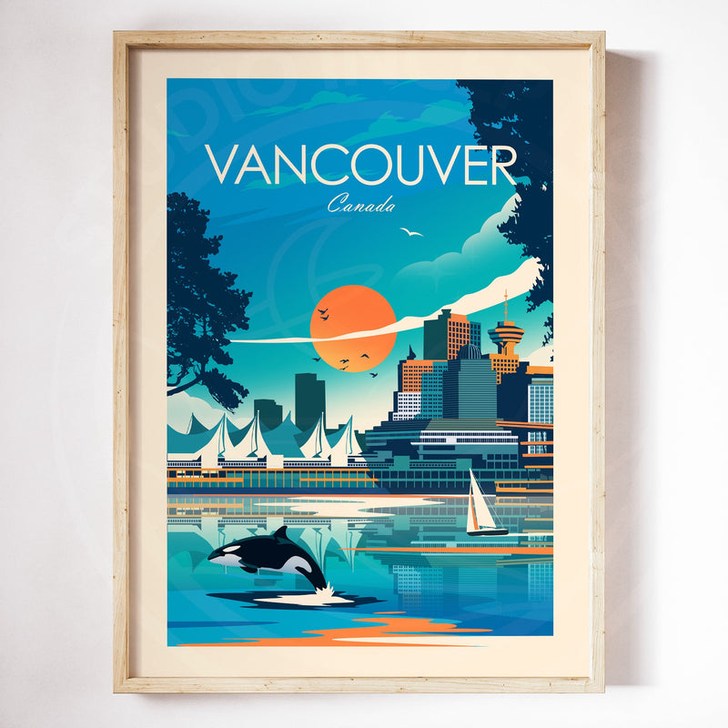 Vancouver Traditional Style Print
