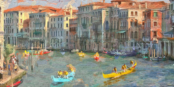Venice - The gondola race 3