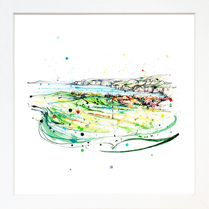 White Rocks - Royal Portrush Golf Club Print with Size and Presentation Options