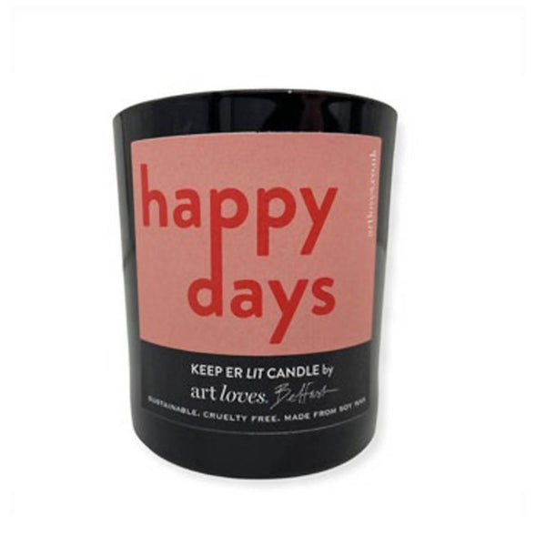 Happy Days Scented Candle - Gingerily and Ylang Ylang