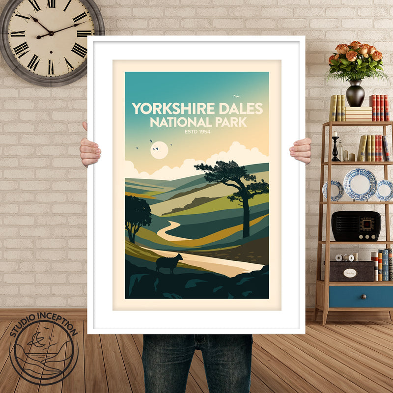 Yorkshire Dales National Park Traditional Style Print