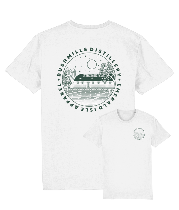 White Bushmills Unisex T-Shirt