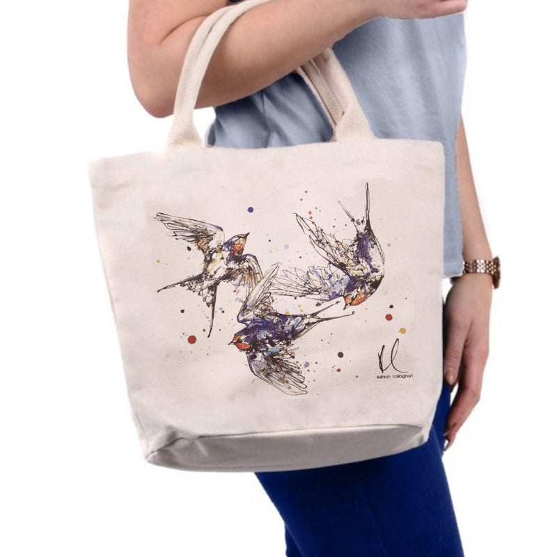 Affinity Swallows Canvas Bag