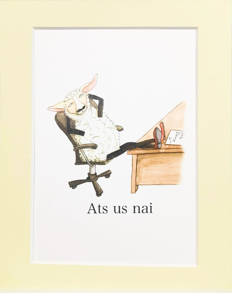 Ats Us Nai - Northern Irish Sayings Art