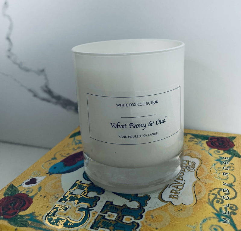 Velvet Peony & Oud Candle