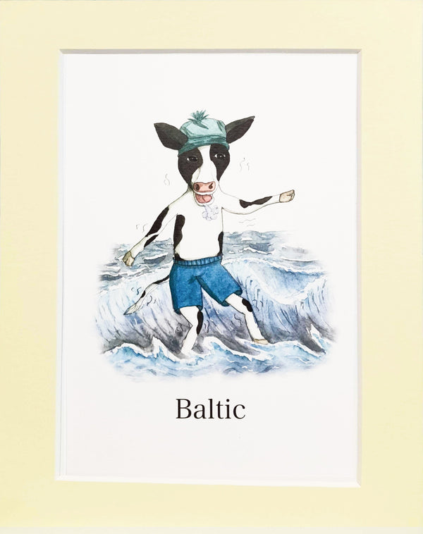 Baltic A5 Mounted Print