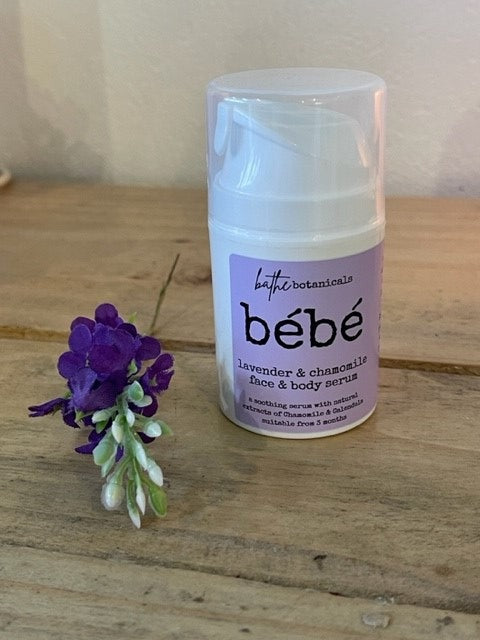 Bathe Bébé Lavender & Chamomile Face and Body Serum