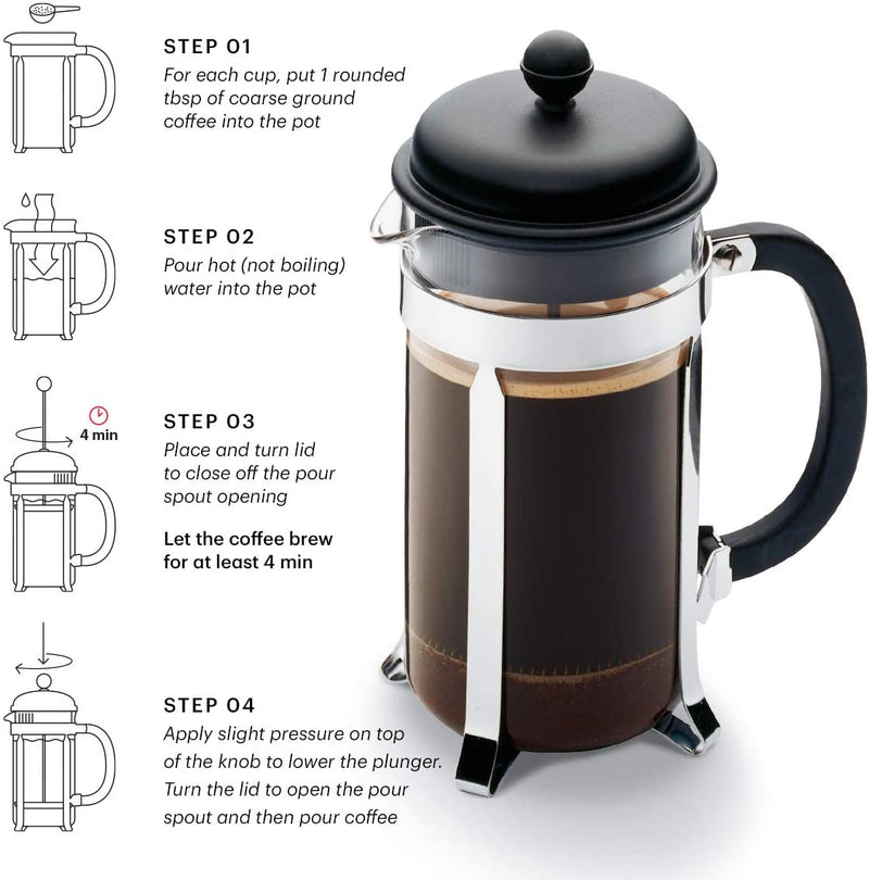 Bodum Caffettiera 8 Cup/ 1liter