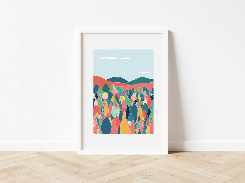 The Mournes A5 Print
