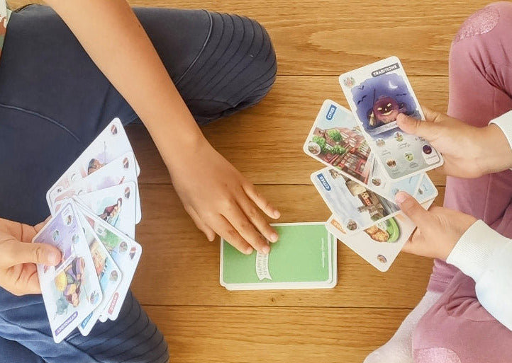 Happy Families - Exploring Ireland card game