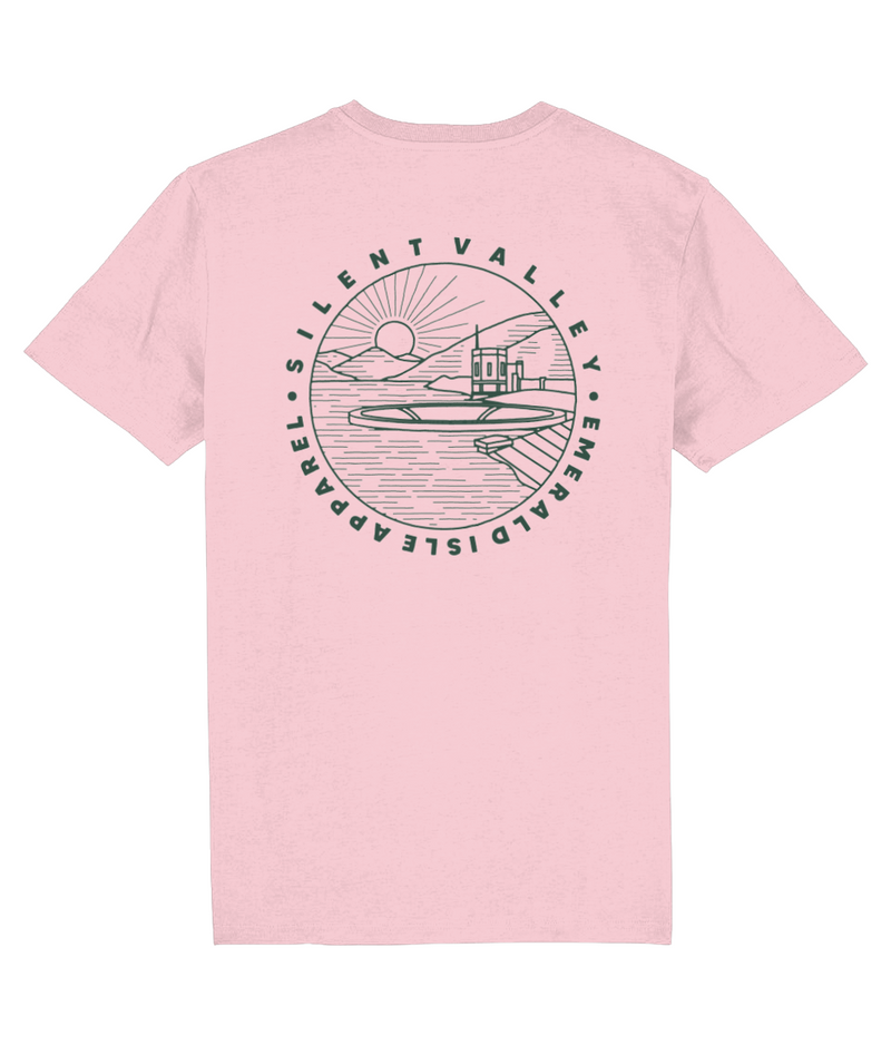 Cotton Pink Silent Valley Unisex T-Shirt