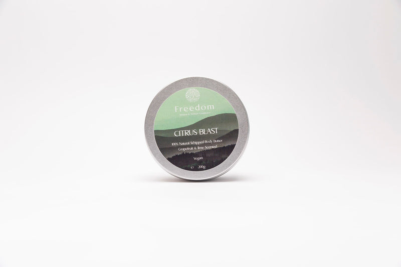 Citrus Blast Natural Vegan Body Butter Grapefruit and Lime Scented