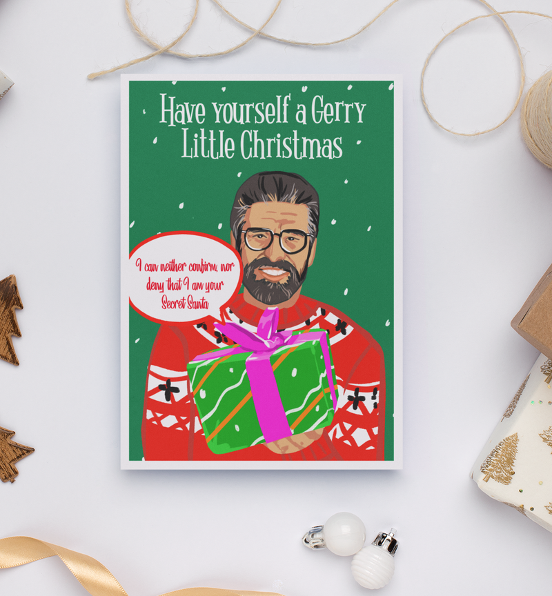 Have yourself a Gerry Little Christmas Christmas Card