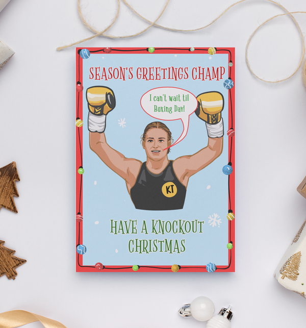 Katie Taylor Christmas Card