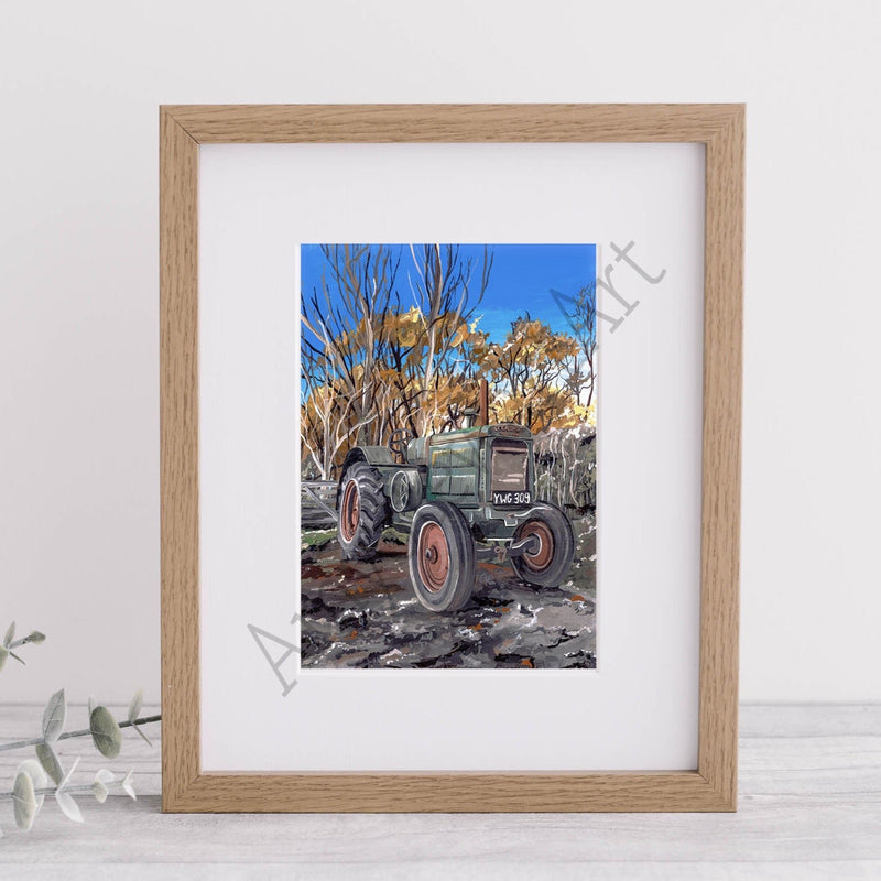 Cockshutt Tractor Fine Art Print