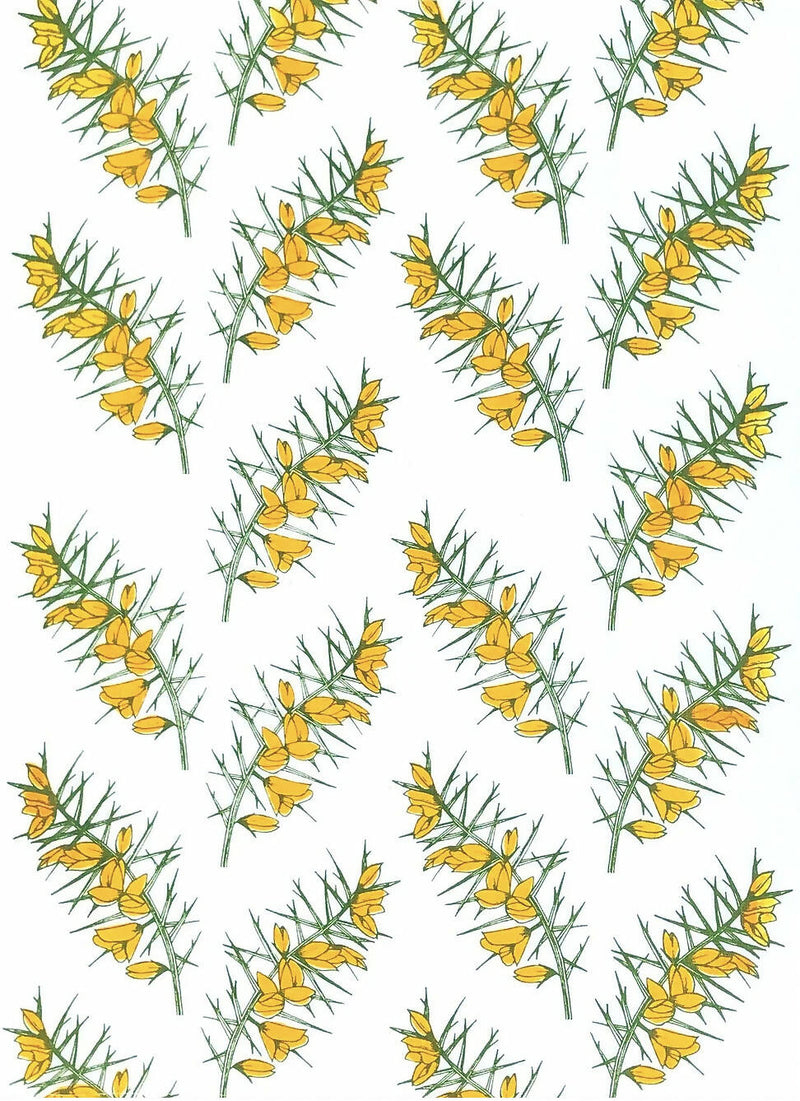 Gorse Irish Linen Tea Towel