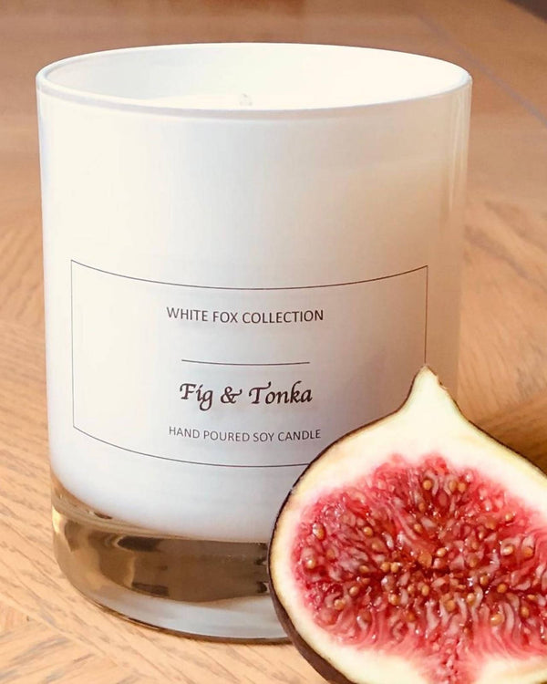 Fig & Tonka Hand Poured Soy Candle