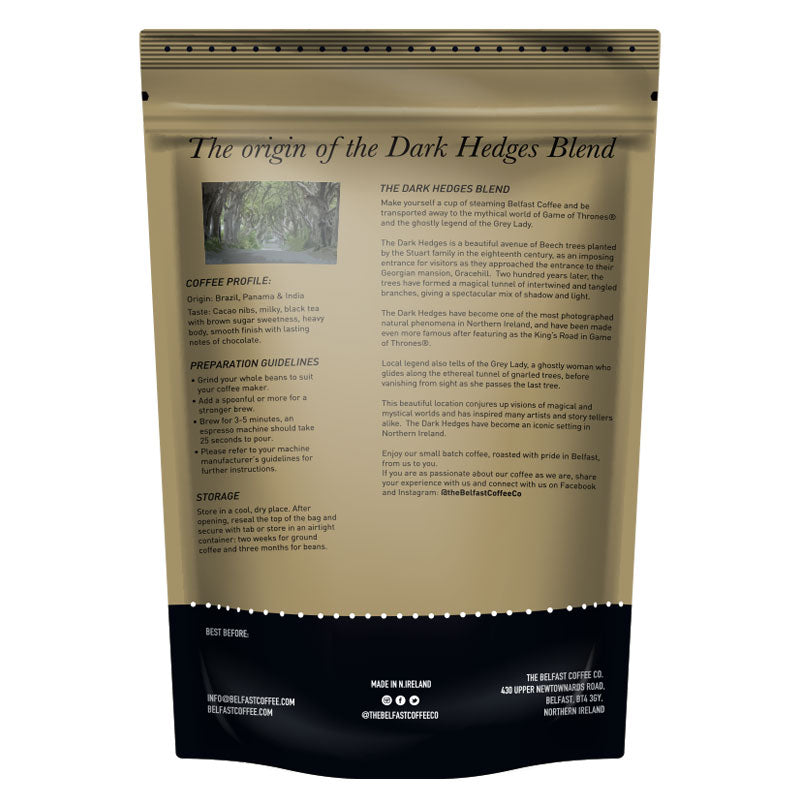 Dark Hedges Blend - Whole Bean & French Press