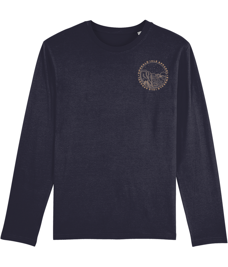 Navy Bushmills Shuffler Long Sleeve T-Shirt