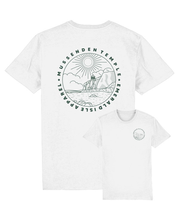 White Mussenden Temple Unisex T-Shirt