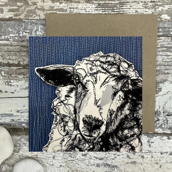 FARM ANIMALS SHEEP Greeting Card