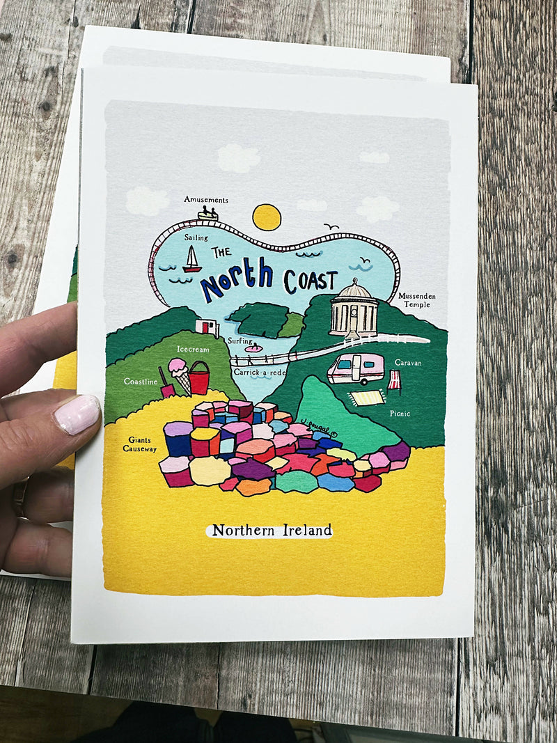 The North Coast Print by Julie Dougal Print