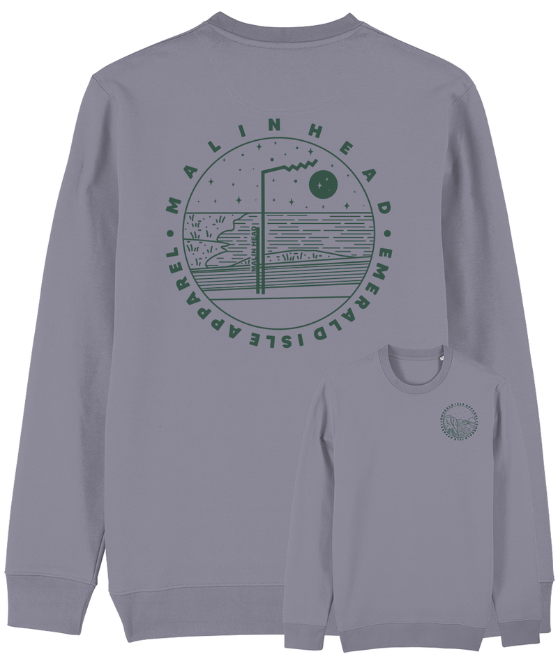 Dusty Lavender Malin Head Sweatshirt