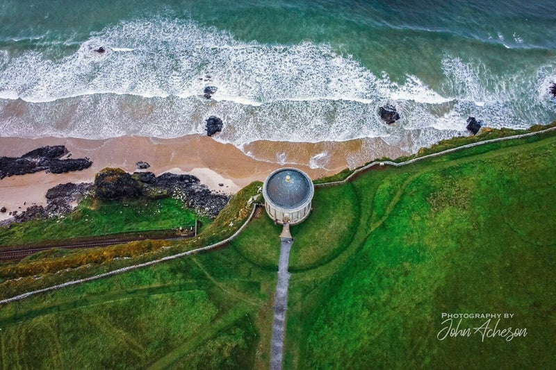 Mussenden Temple Happy Face