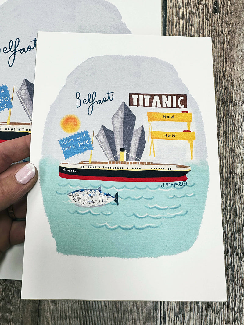 Titanic Shipyard Area Belfast Print