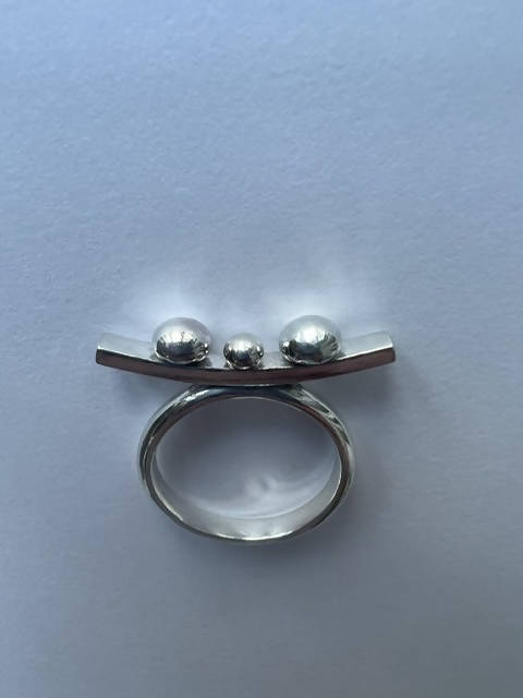 Pebbles on Curve Ring
