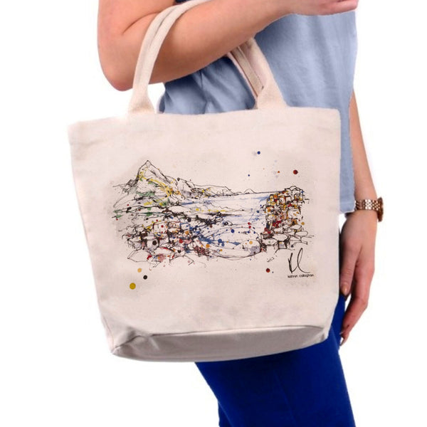 Giant's Causeway Canvas Bag by Kathryn Callaghan