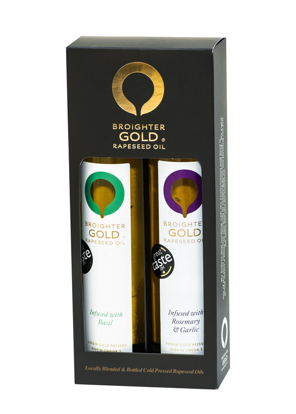 Gourmet Double Broighter Gold Rapeseed Oil Gift Box