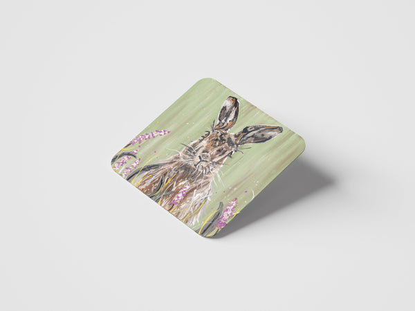 Green Hare Coaster