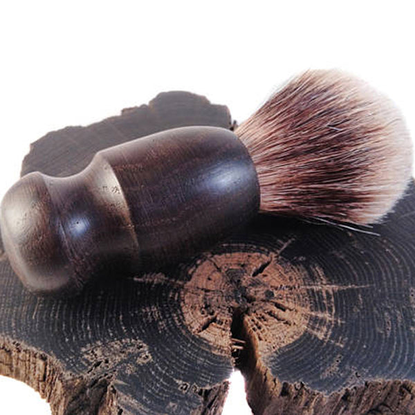 Irish Bog Oak badger hair shaving brush