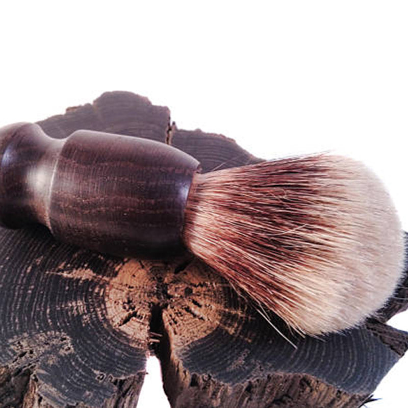 Irish Bog Oak badger hair shaving brush