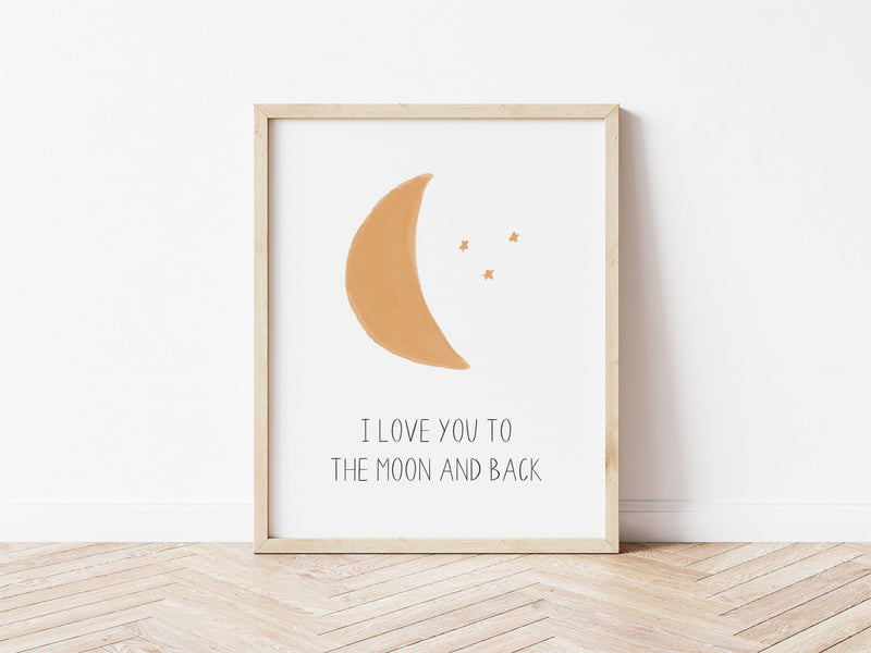 I Love You to the Moon And Back