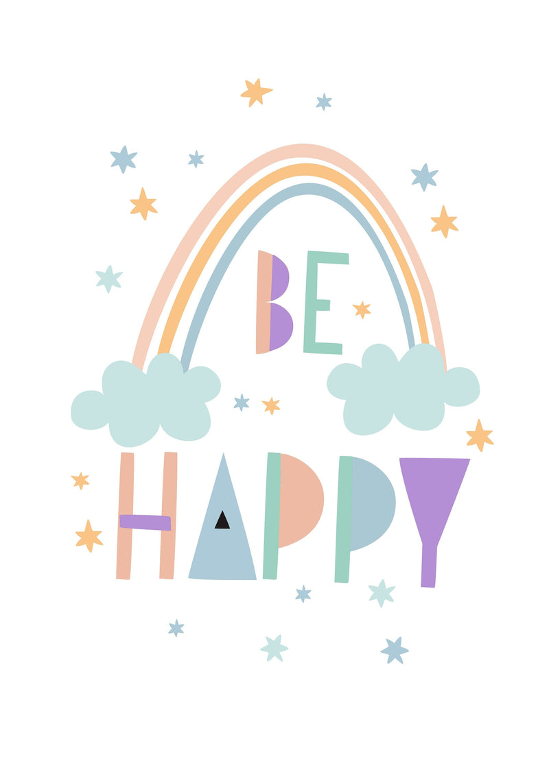 Be Happy Rainbow