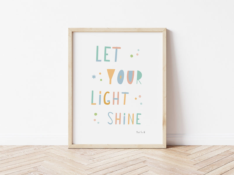 Let Your Light Shine