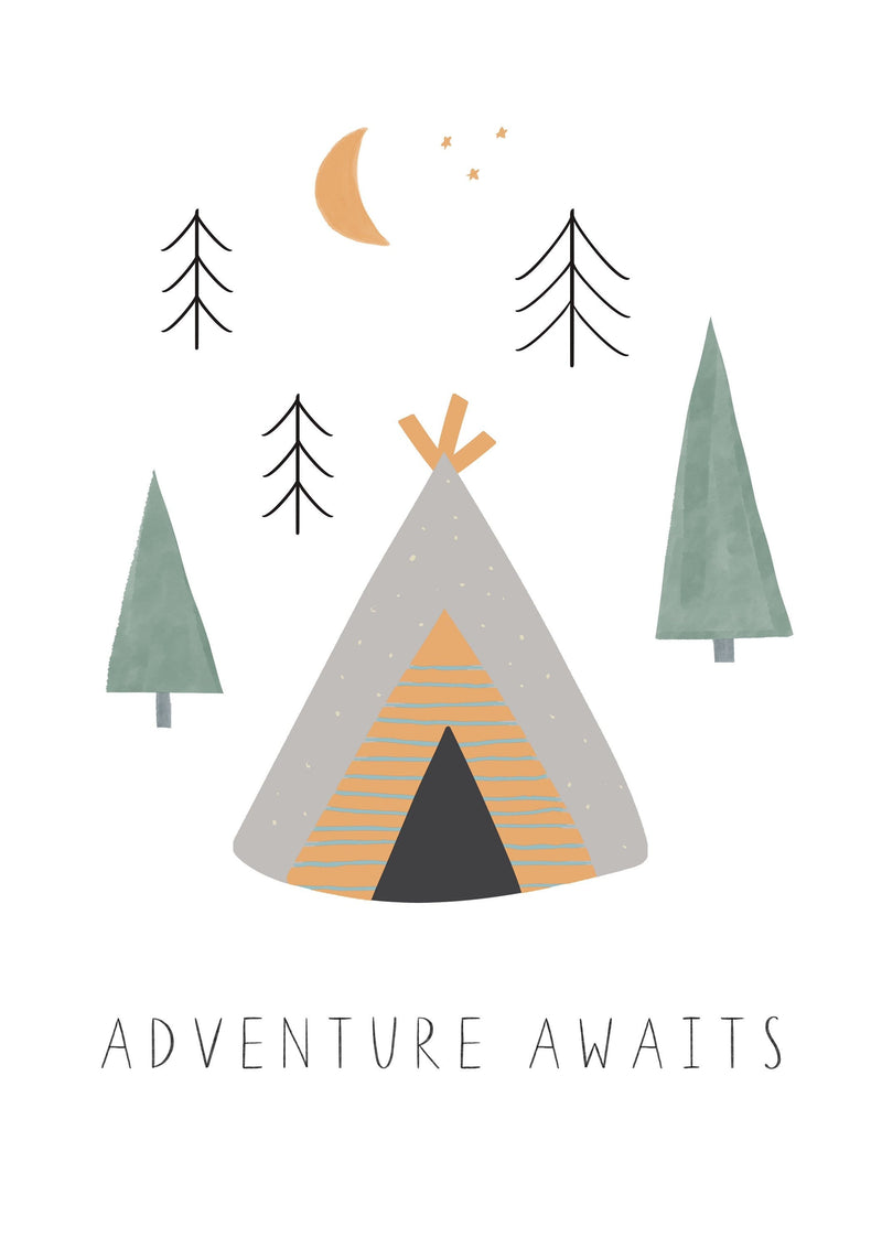 Adventure Awaits Teepee