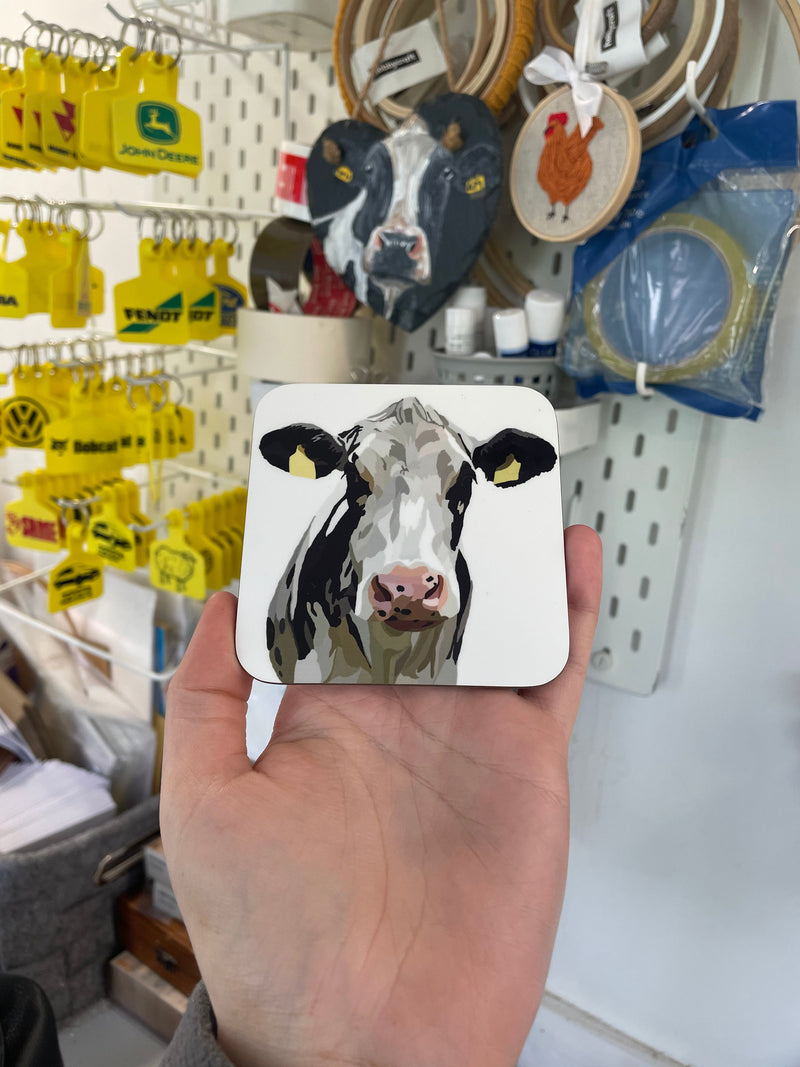 Friesian Cow Coaster