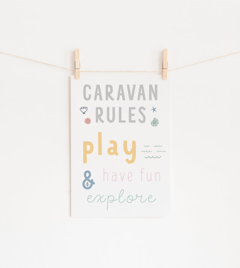 Caravan Rules (pastel)