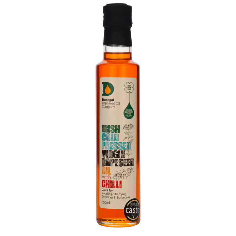 Donegal Rapeseed Oil with Chilli 250ml