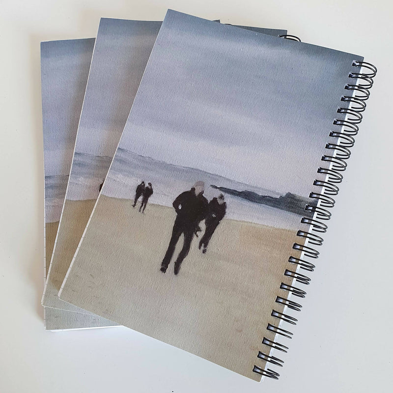 A5 Notebook - 'Stroll with Dad' - Free P&P