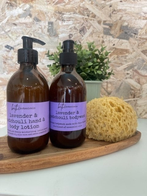 Lavender & Patchouli Botanical hand and body lotion