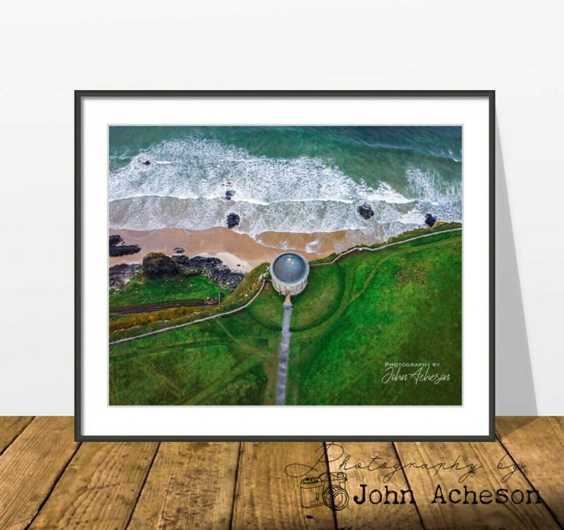 Mussenden Temple Happy Face