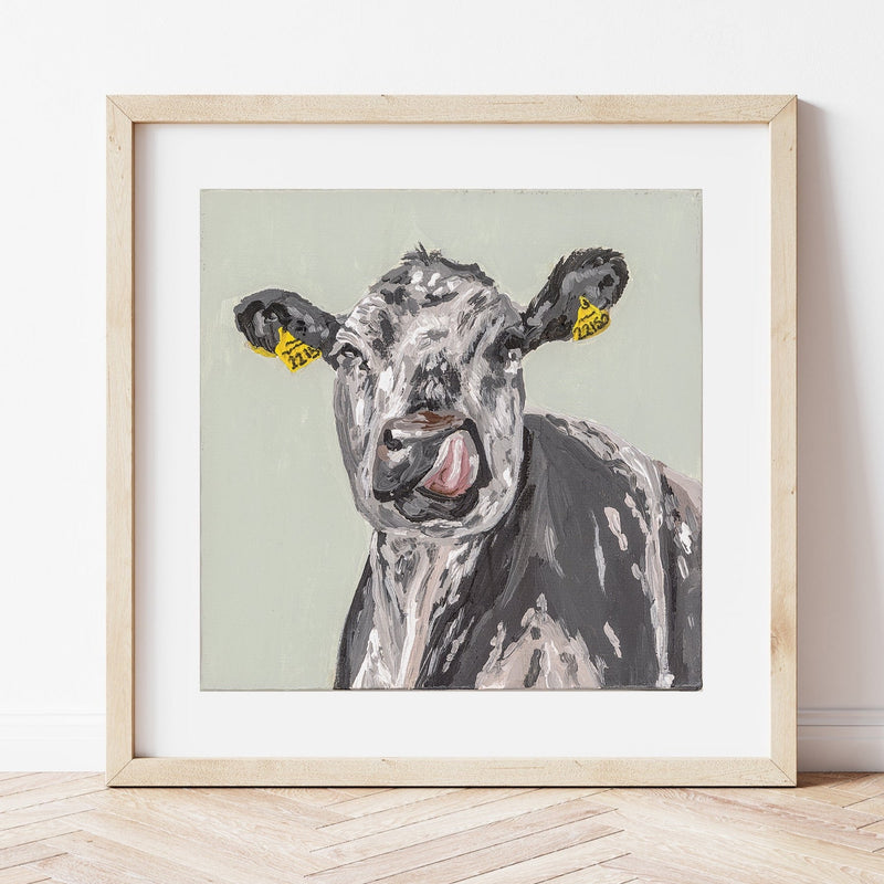 Martha The Cow Print