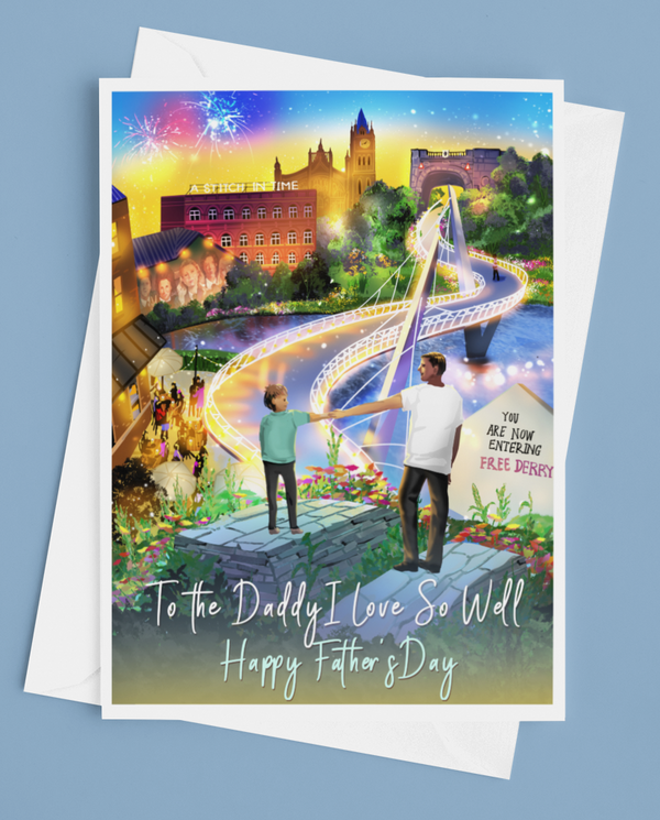 The Daddy I Love So Well' Son/Father's Day Card