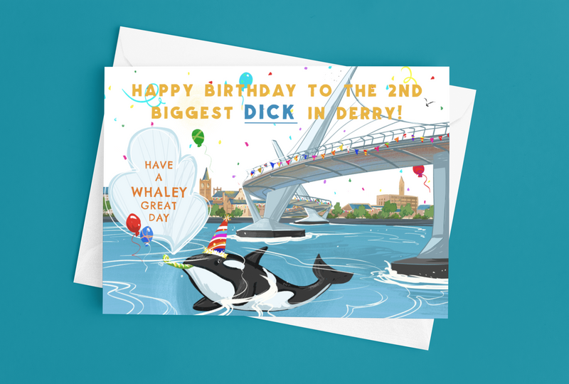 Dopey Dick Birthday Card