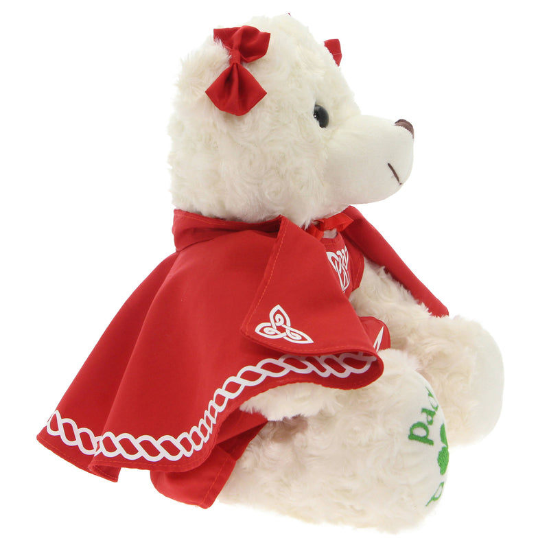 Lizzie - The Irish Dancer - Charming Irish Dressed Teddy Bear (Large 38cm / 15 in.)